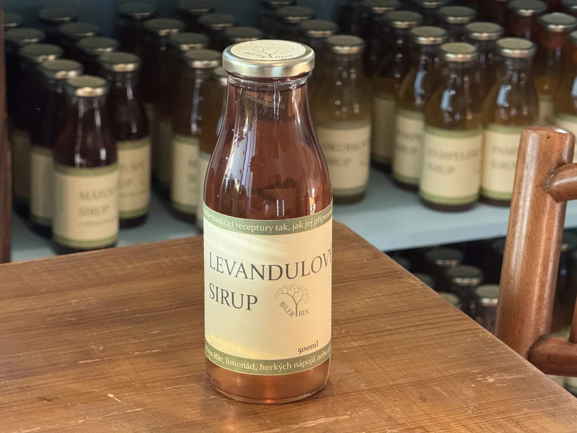 Levandulový sirup