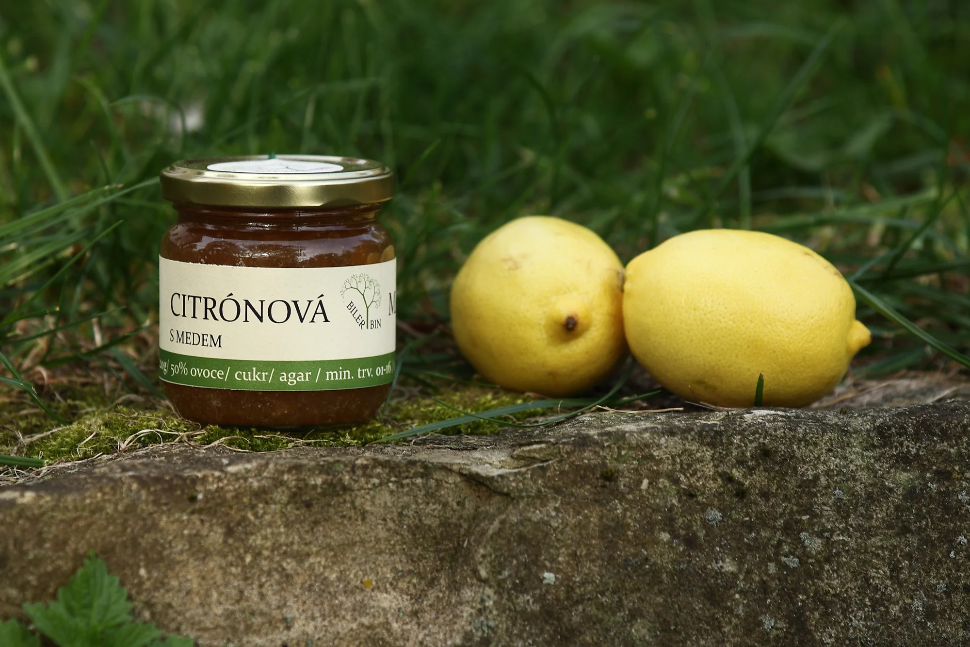 Citronová marmeláda s medem